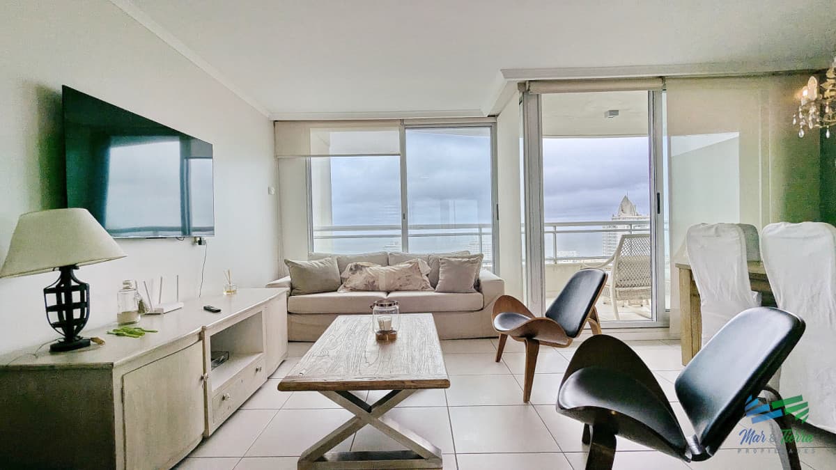 Venta y alquiler de apartamento de 2 dormitorios 2 baños vista panorámica