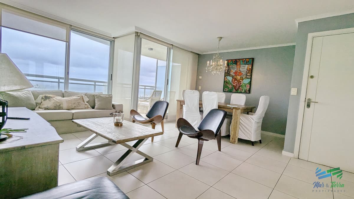 Venta y alquiler de apartamento de 2 dormitorios 2 baños vista panorámica
