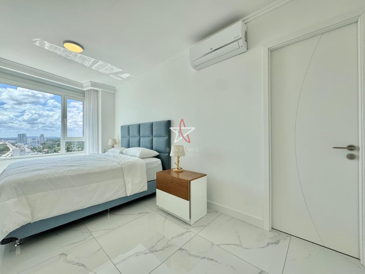 Apartamento, 2 Dormitorios, 2 Baños, Playa Mansa, Alquiler, Paramount Tower, Punta del Este - Bintang Propiedades