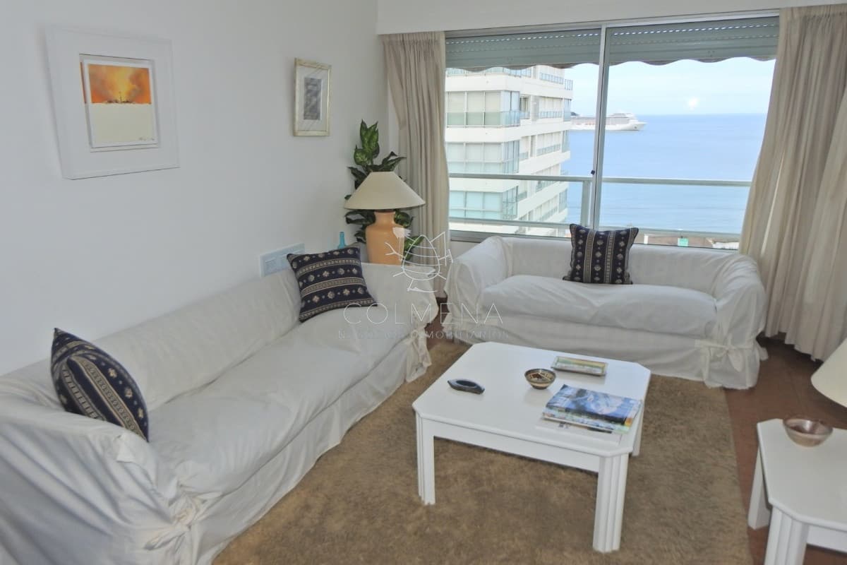 Apartamento  1 dormitorio y medio en playa mansa
