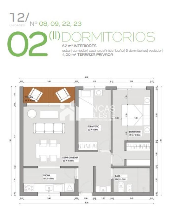 Oportunidad apartamento en Pozo 2 dormitorios en Maldonado