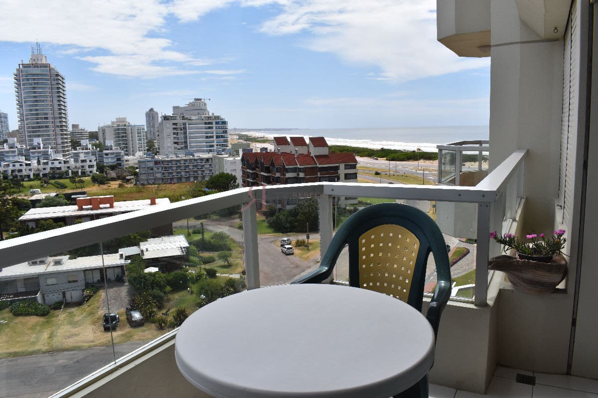 Terraza con vista a la Playa Brava									(ref.#10663)