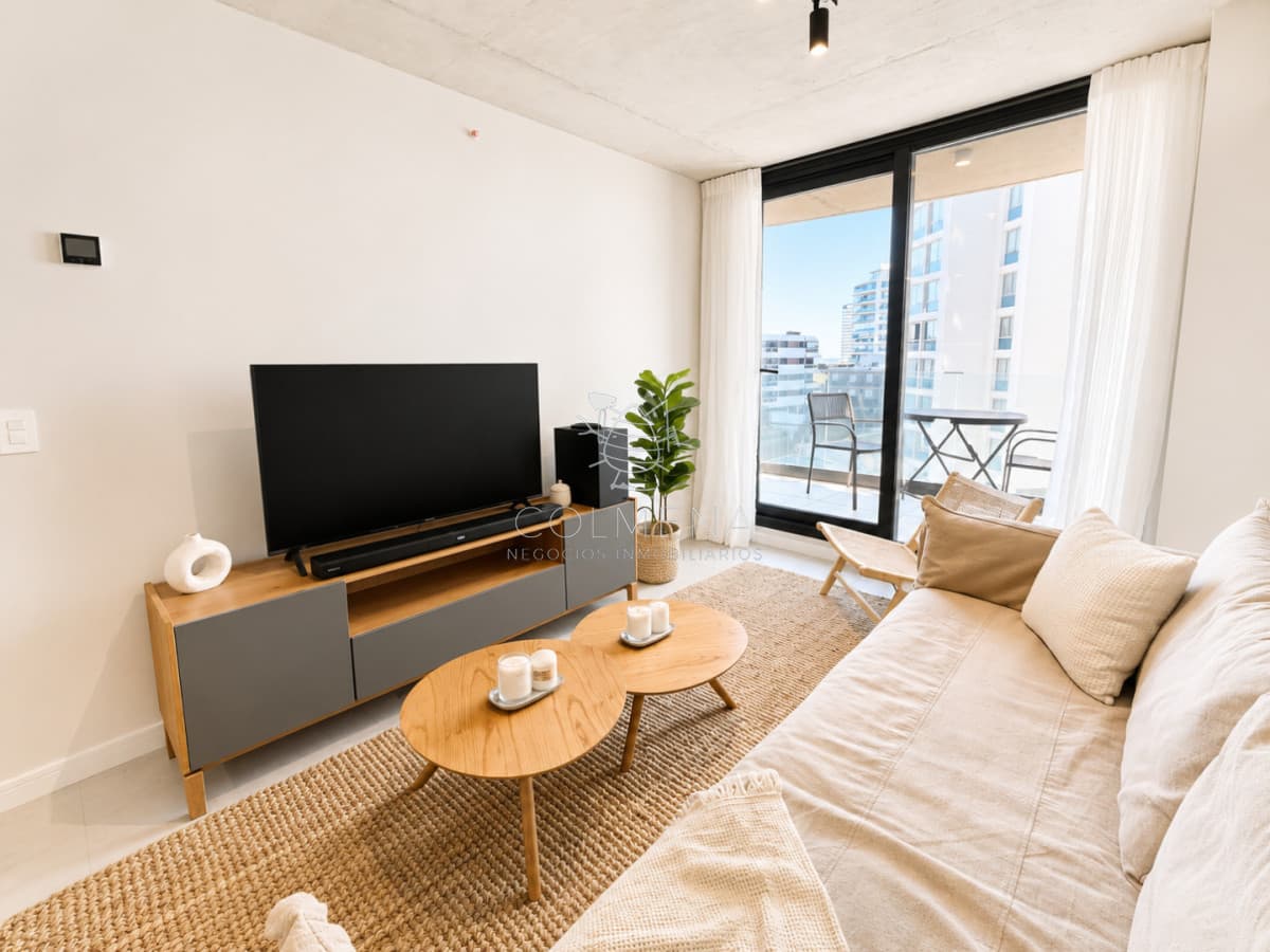 Apartamento 1 dormitorio en alquiler Playa Brava Punta del Este