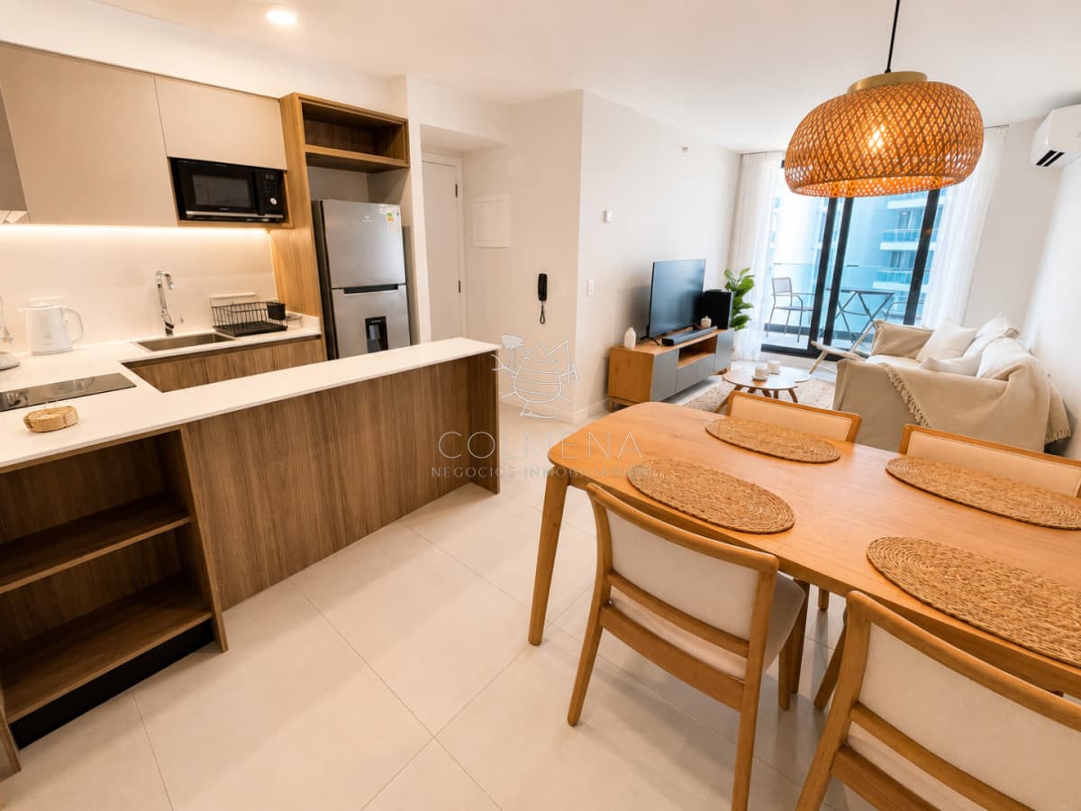 Apartamento 1 dormitorio en alquiler Playa Brava Punta del Este