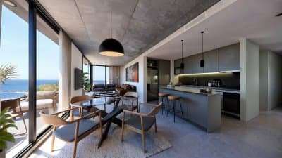 Edificio MODELO, nuevo lanzamiento en Punta del Este, en el corazon de la Peninsula traducir en ingles  -