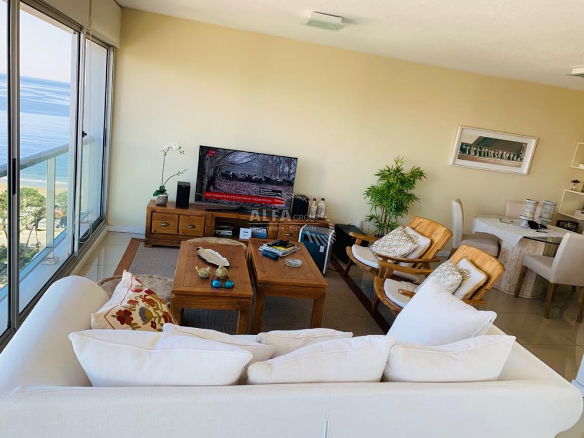 ALQUILER ANUAL -Apartamento en Mansa - Punta del Este