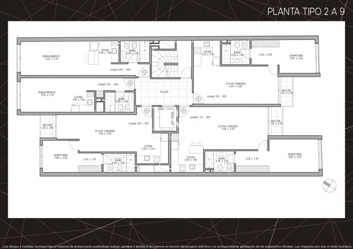 IRV PROPIEDADES Apartamento ID.539 - Venta de Apartamento a Estenar en Pocitos - MVD    1 Ambiente