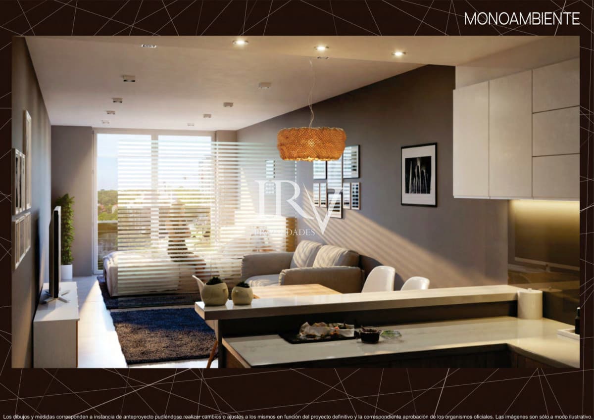 IRV PROPIEDADES Apartamento ID.539 - Venta de Apartamento a Estenar en Pocitos - MVD    1 Ambiente