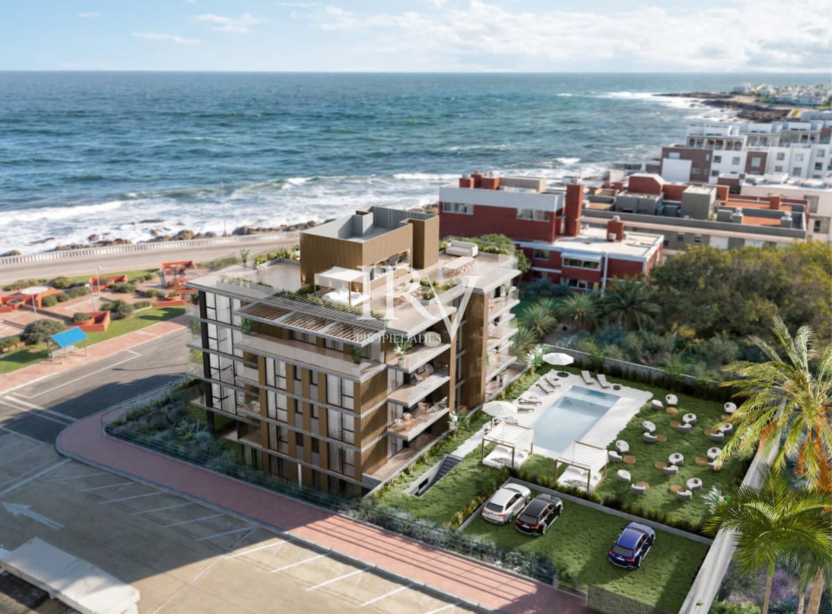 IRV PROPIEDADES Apartamento ID.1006 - Venta en Obra. Peninsula de Punta del Este. Apartamento 2 dorm con garaje