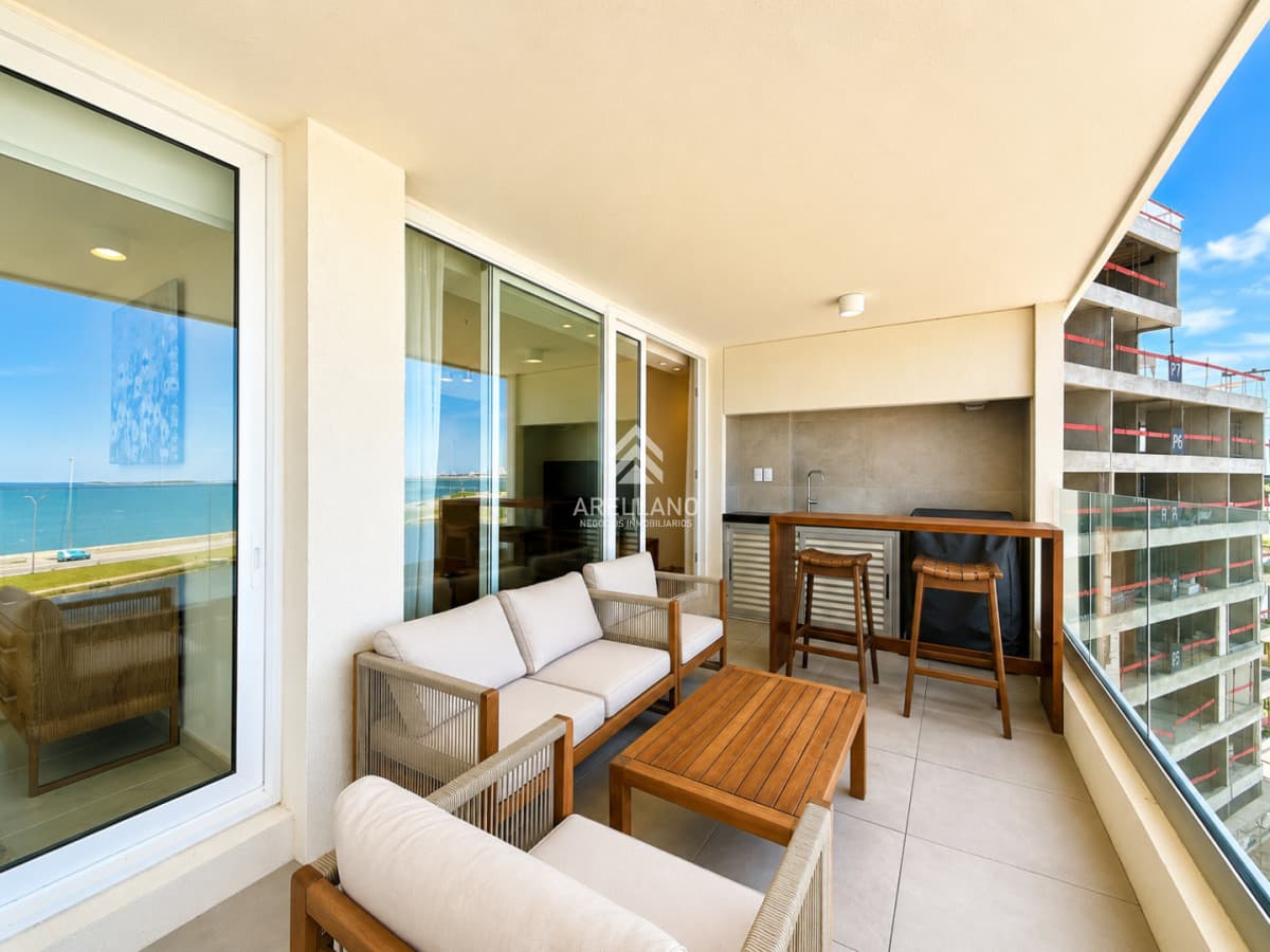 Apartamento ID.5753 - Alquiler temporal  apartamento de 2 dormitorios sobre la Playa con vista al Mar y a la Laguna