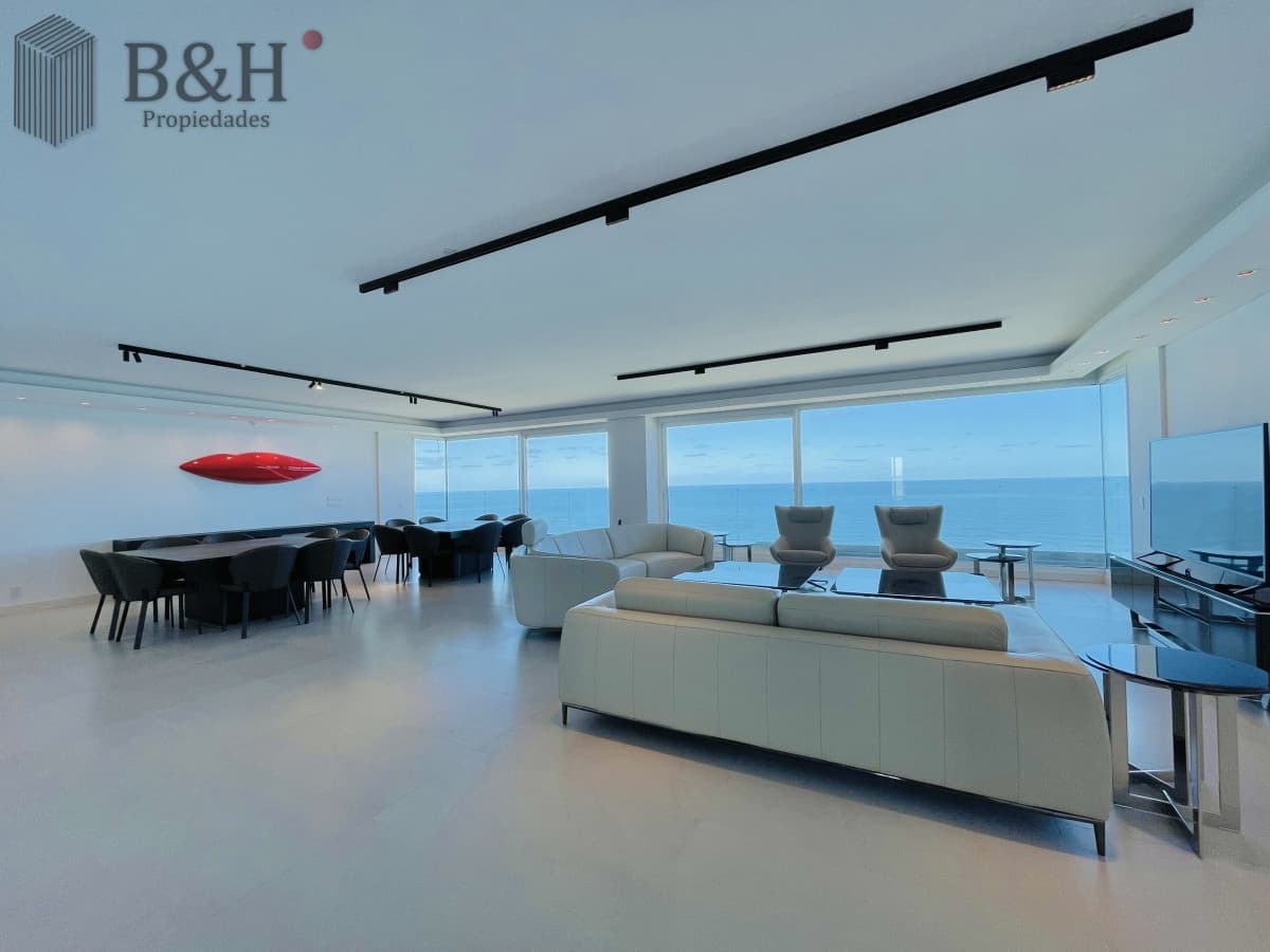 Exclusiva planta unificada Penthouse a estrenar en venta Playa Brava, Punta del Este