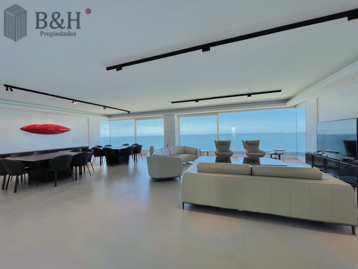 Exclusiva planta unificada Penthouse a estrenar en venta Playa Brava, Punta del Este