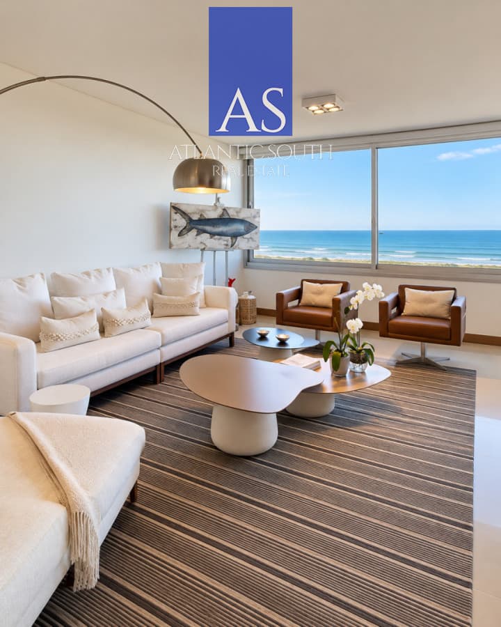 Apartamento frente al mar en playa brava Punta del Este