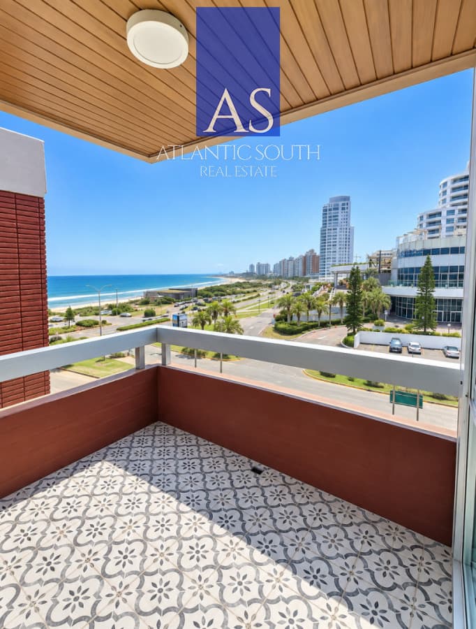 Apartamento frente al mar, mansa, alquiler anual en Punta del Este