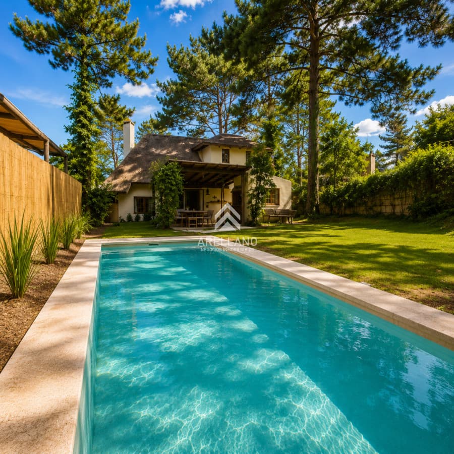 Casa ID.7014 - Casa 3 dormitorios con piscina y barbacoa cercana al mar Pinares Punta del Este