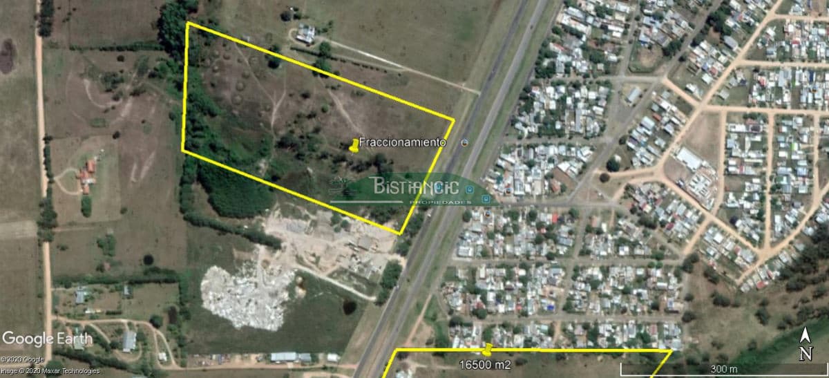 Terreno frente a Ruta 39, de 4370 m2, zona logística, galpones, empresas, etc. Venta US$ 437000.