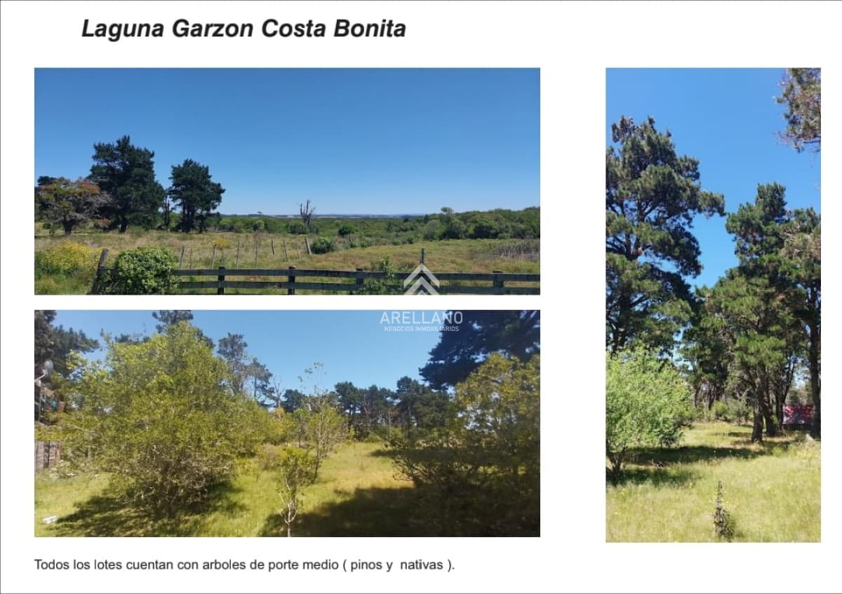 Terreno ID.7086 - Venta lotes en Costa Bonita (Laguna Garzón)