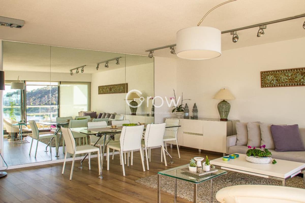 Hermoso departamento en primera linea de Playa Mansa  -