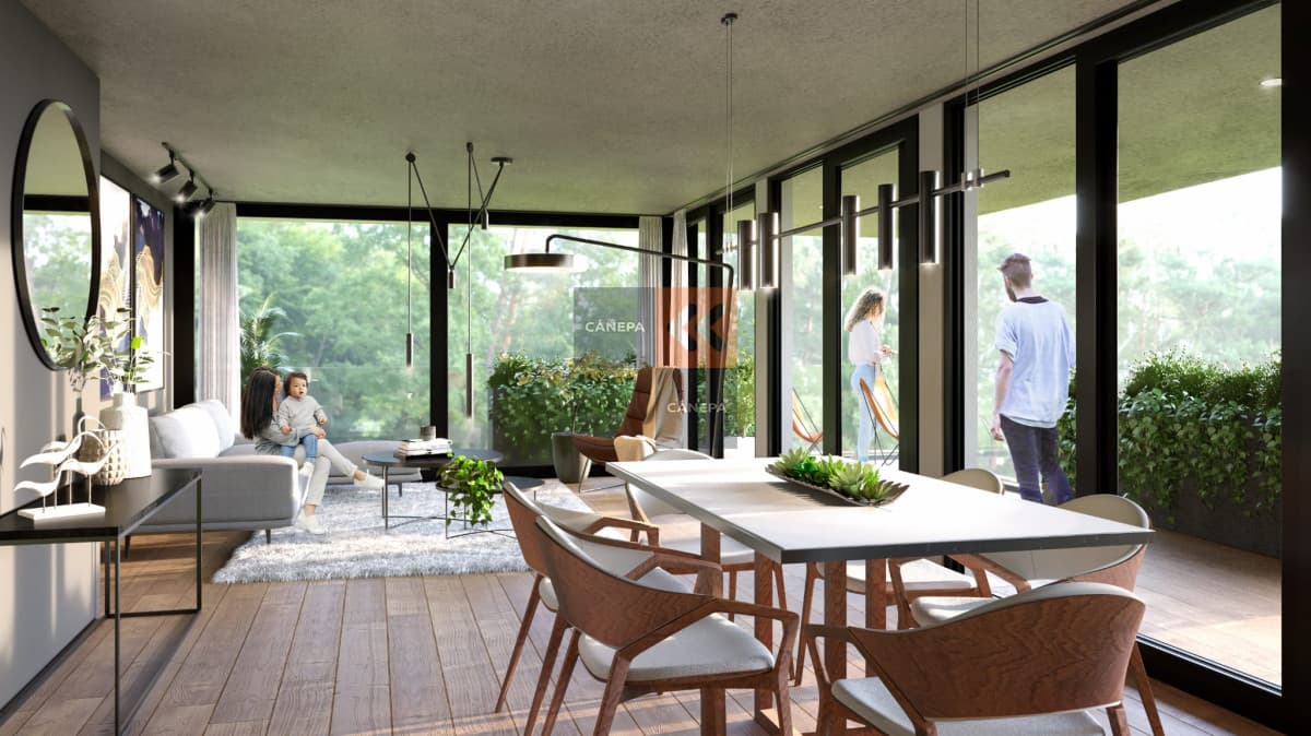 Apartamento de 3 dormitorios en Carrasco
