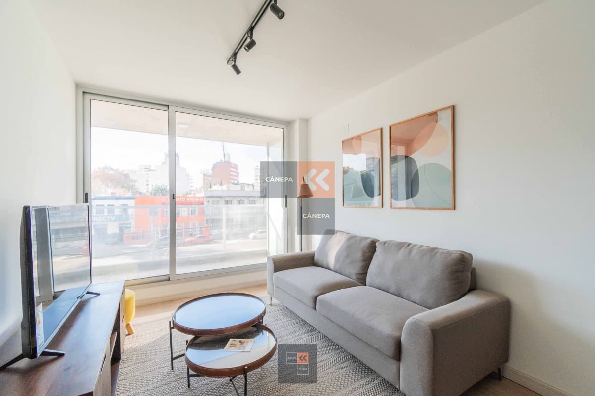 Apartamento a la venta con renta con linda terraza y mucho sol