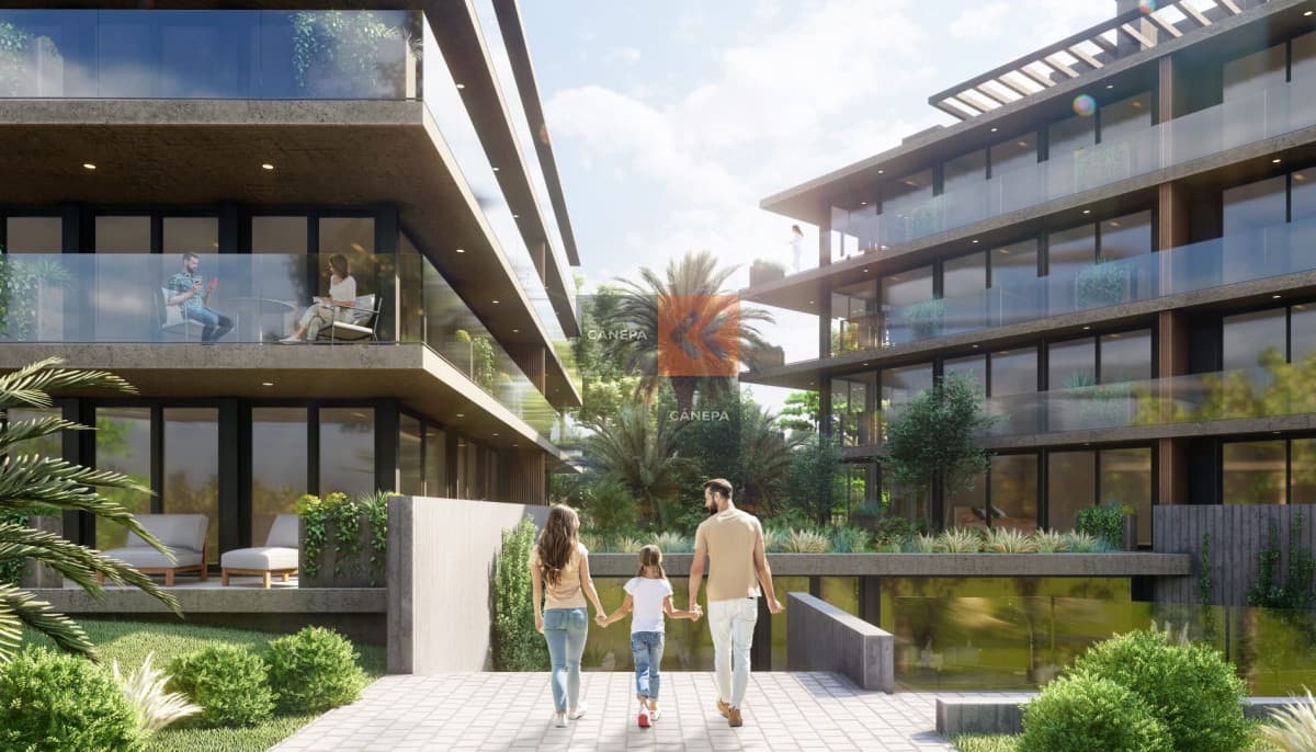 Apartamento de 2 dormitorios en Carrasco