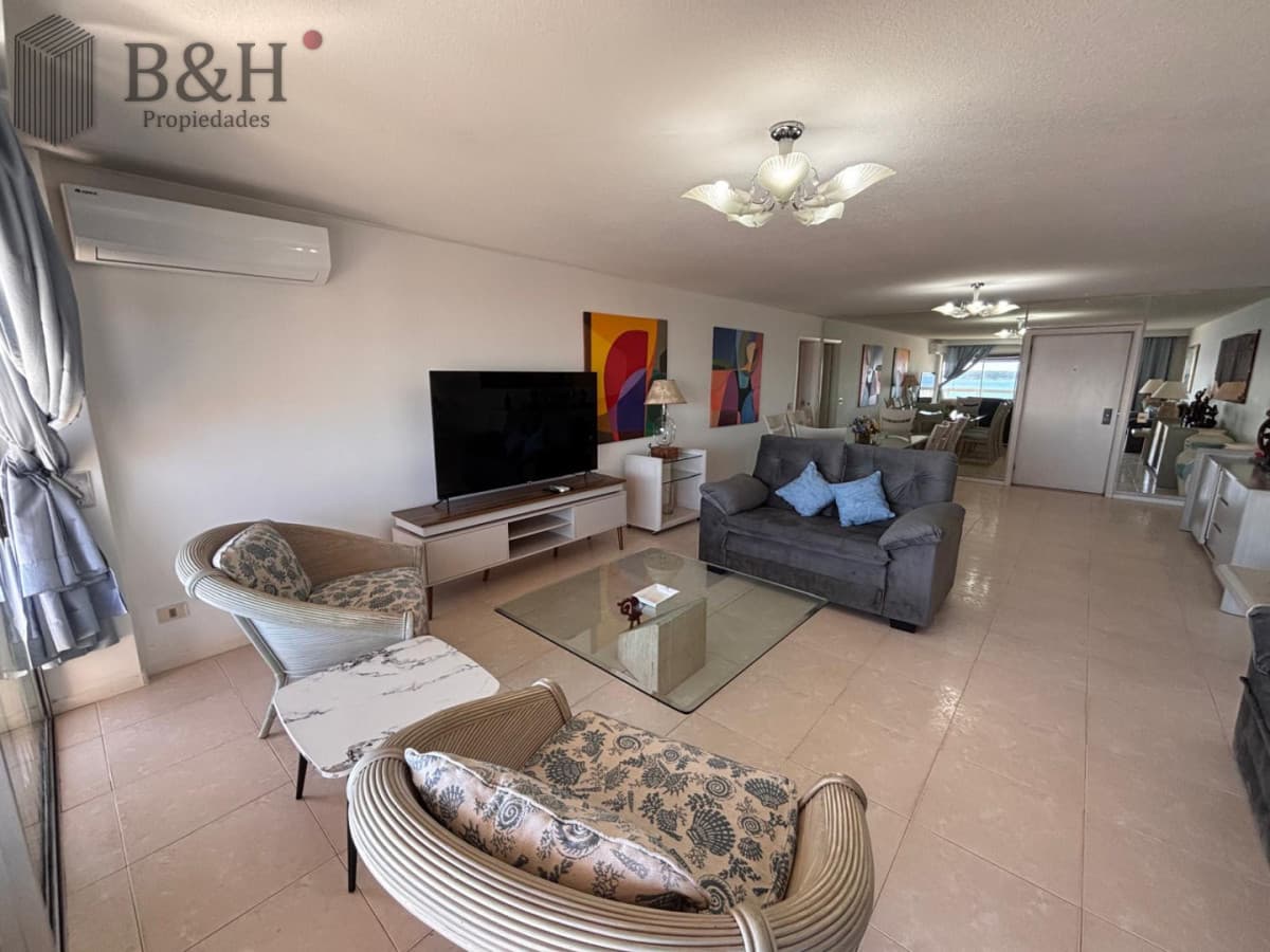 Apartamento alquiler 3 dormitorios mansa punta del este con garage