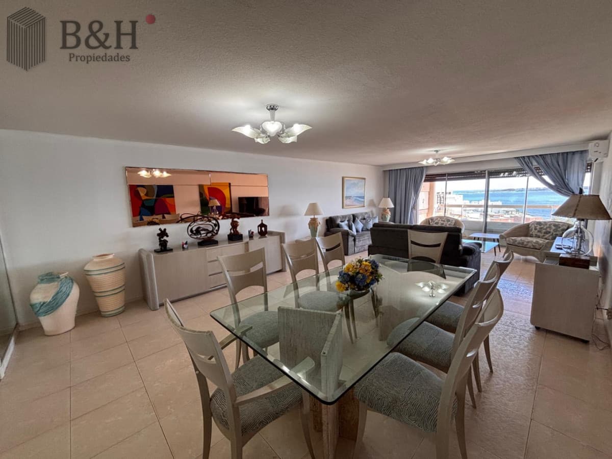 Apartamento alquiler 3 dormitorios mansa punta del este con garage