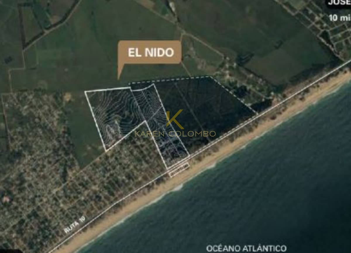 Oportunidad, lote en venta de 1074 m² dentro de El Nido Beach & Homes