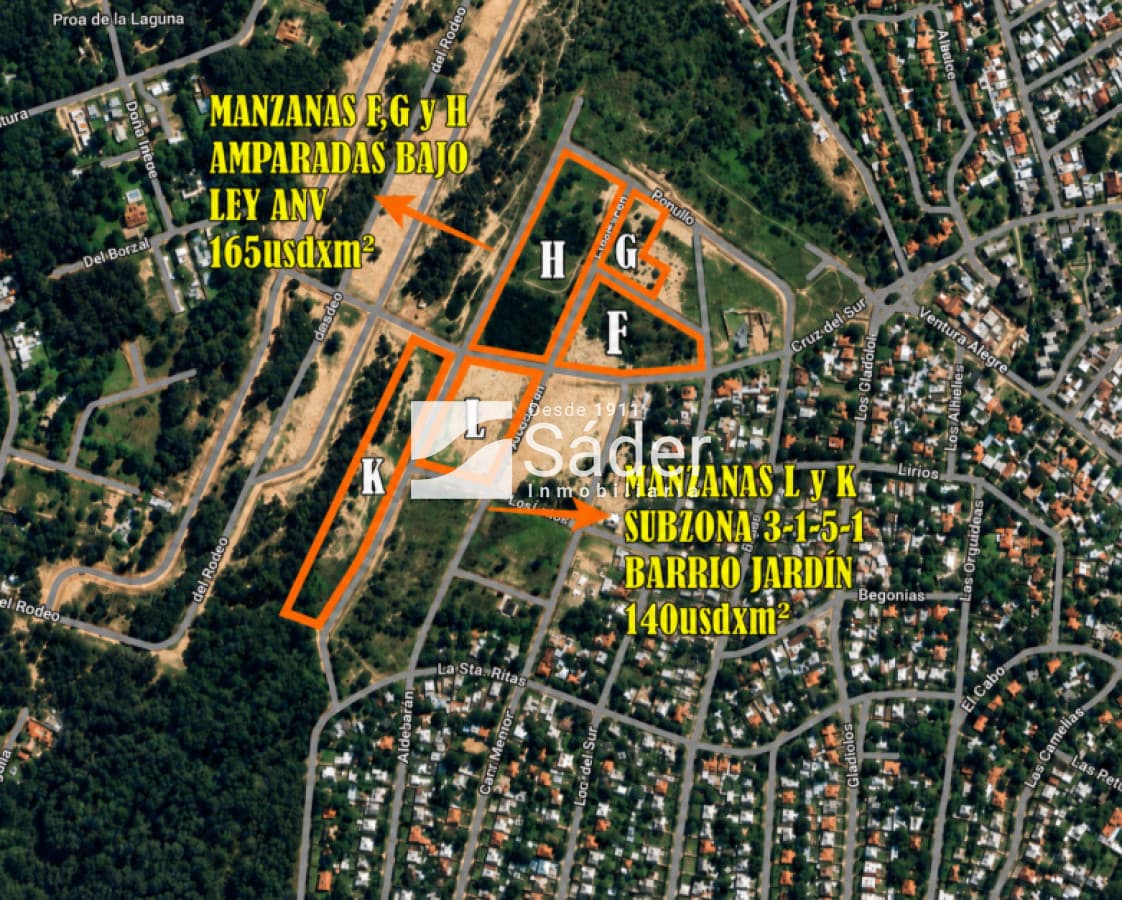Terreno en una zona de alto crecimiento