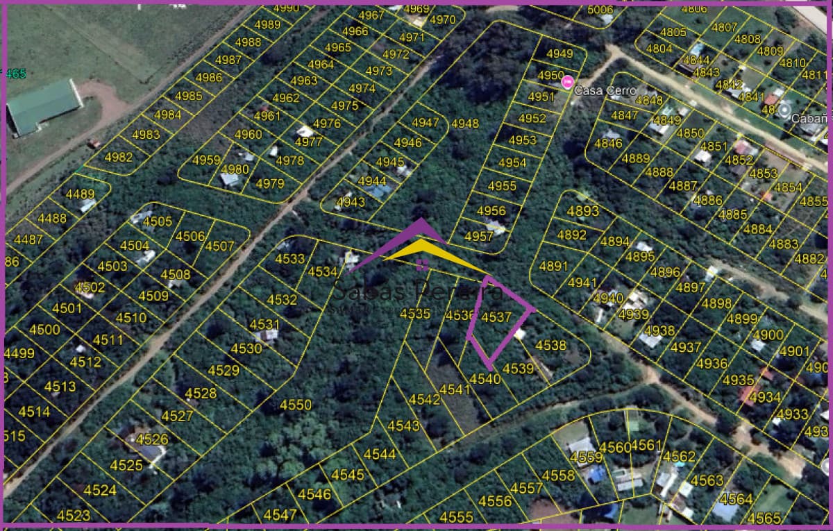 Terreno ID.41597 - Venta Terreno 605mts2,Playa Hermosa,Piriápolis,Maldonado.