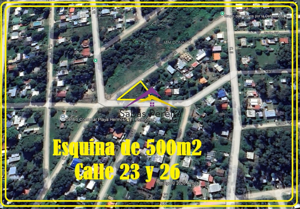 Terreno ID.41621 - Venta terreno 500m2 Playa Hermosa, Piriapolis, Maldonado