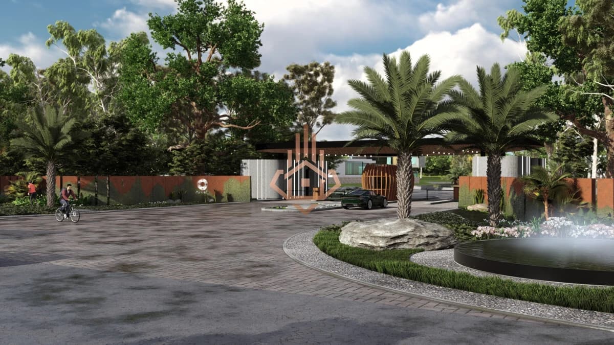Venta de terrenos en barrio privado aura sumergidos en el bosque y el jardín