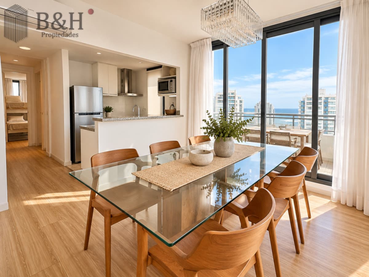 Penthouse con increíbles vistas al mar en Playa Brava