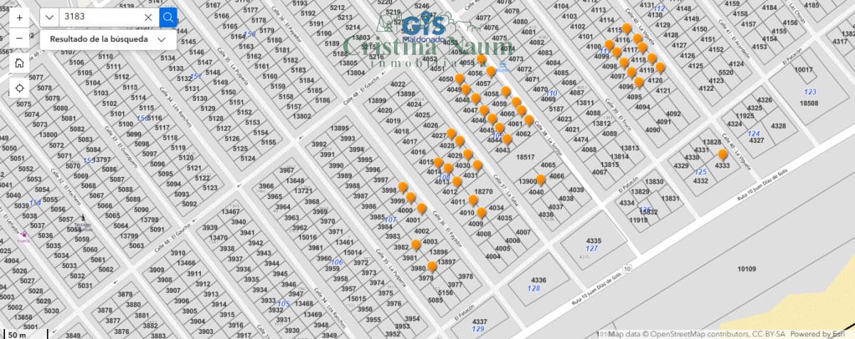 3 lotes en Balneario Buenos Aires calle 36