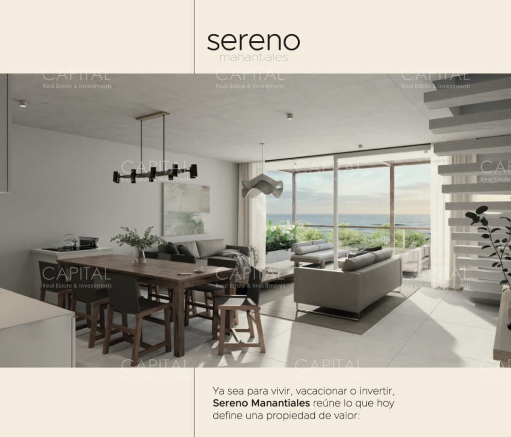 Departamento en Pozo duplex en Manantiales a 1 cuadra de Bikini Beach