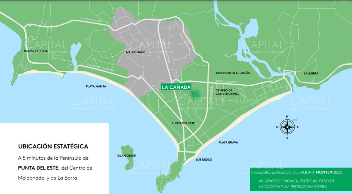 Terreno en venta en Barrio Privado La Cañada Distrito 52
