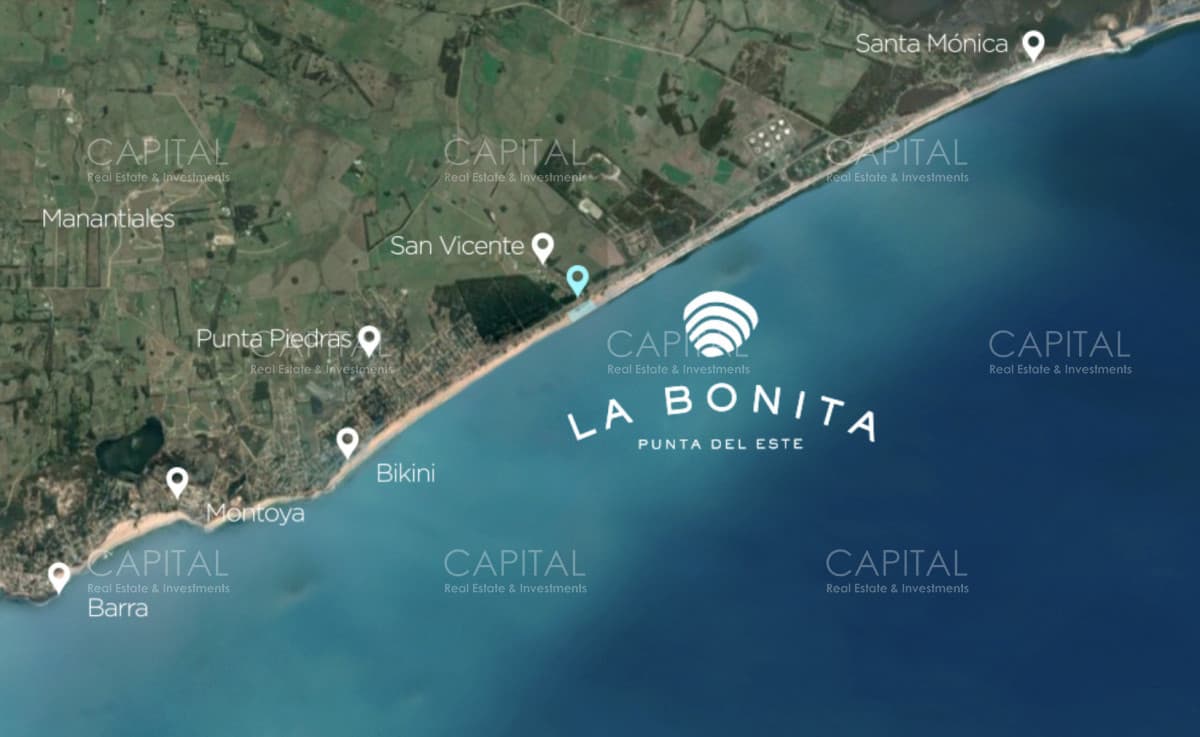 Terreno sobre el mar en San Vicente, Jose Ignacio