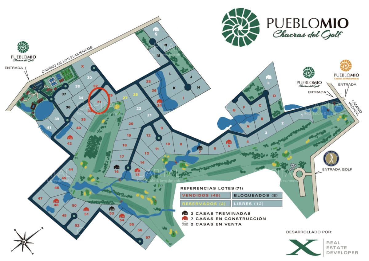 PUEBLO MIO CHACRAS GOLF - LOTE 31