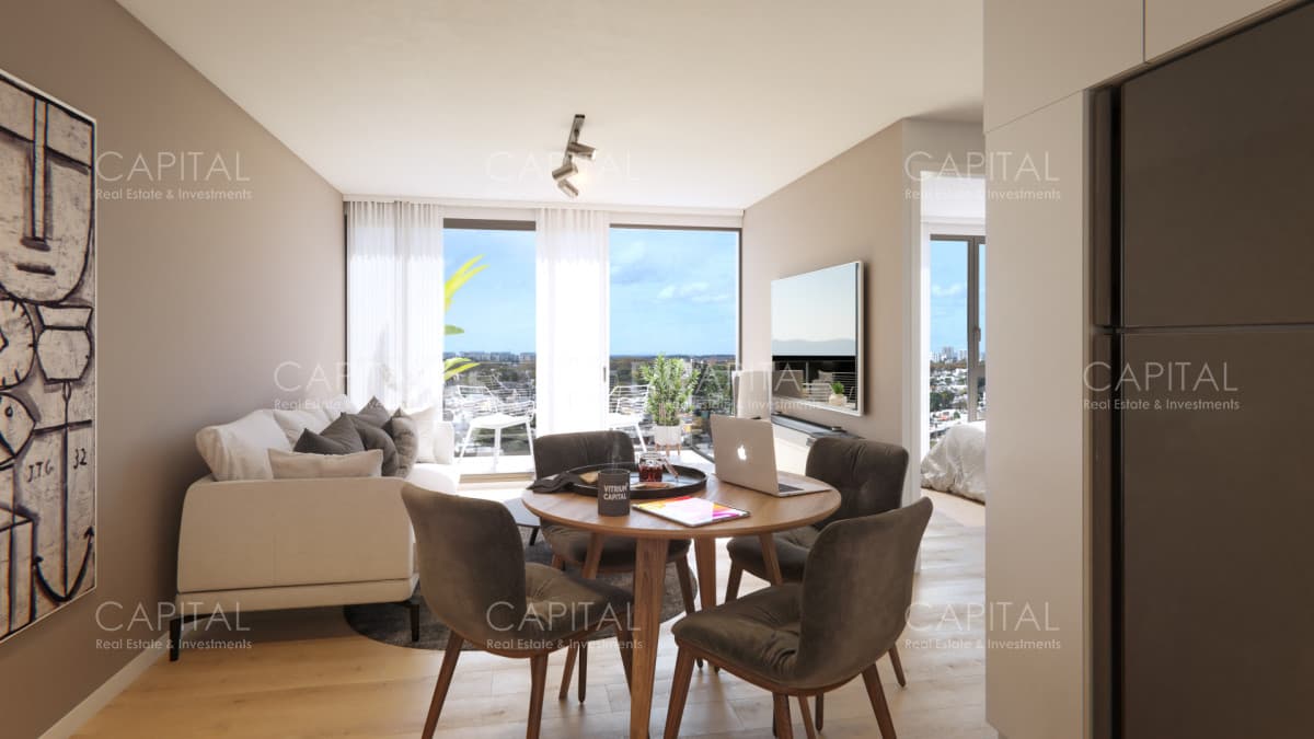 Apartamento 2 dormitorios con gran terraza en La Blanqueada