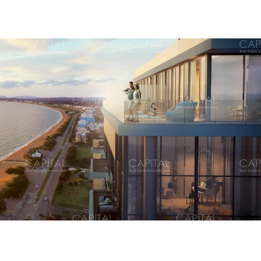 Venetian de dos dormitorios piso alto en venta