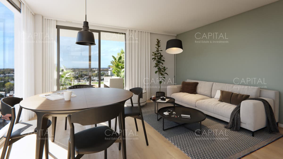 Apartamento 2 dormitorios con gran terraza en La Blanqueada