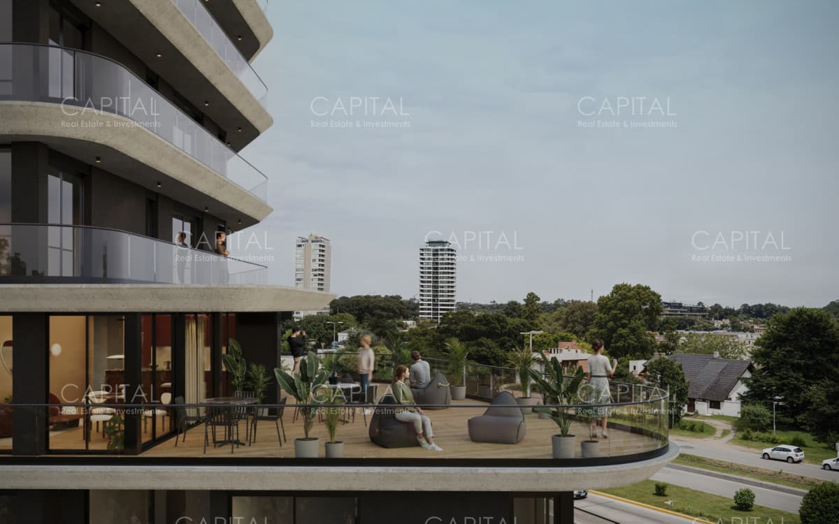Apartamento 2 dormitorios con gran terraza en Barra de Carrasco