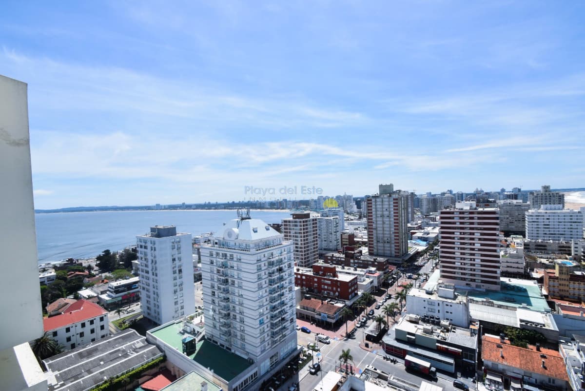 Piso alto con hermosa vista  - Inmobiliaria Playa del Este