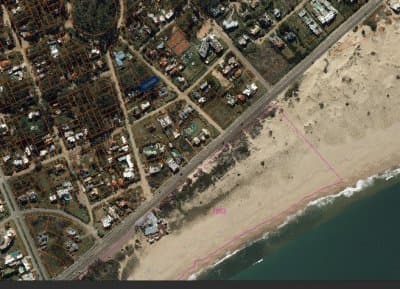 Excelente terreno a metros del mar