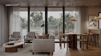 Exclusivo departamento en venta de 2 dormitorios en desarrollo en La barra  -