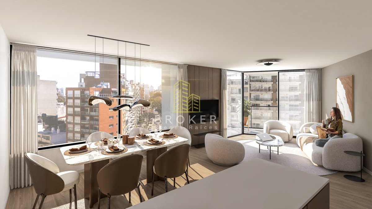Venta de Apartamento de 2 dormitorios en Pocitos en Pozo