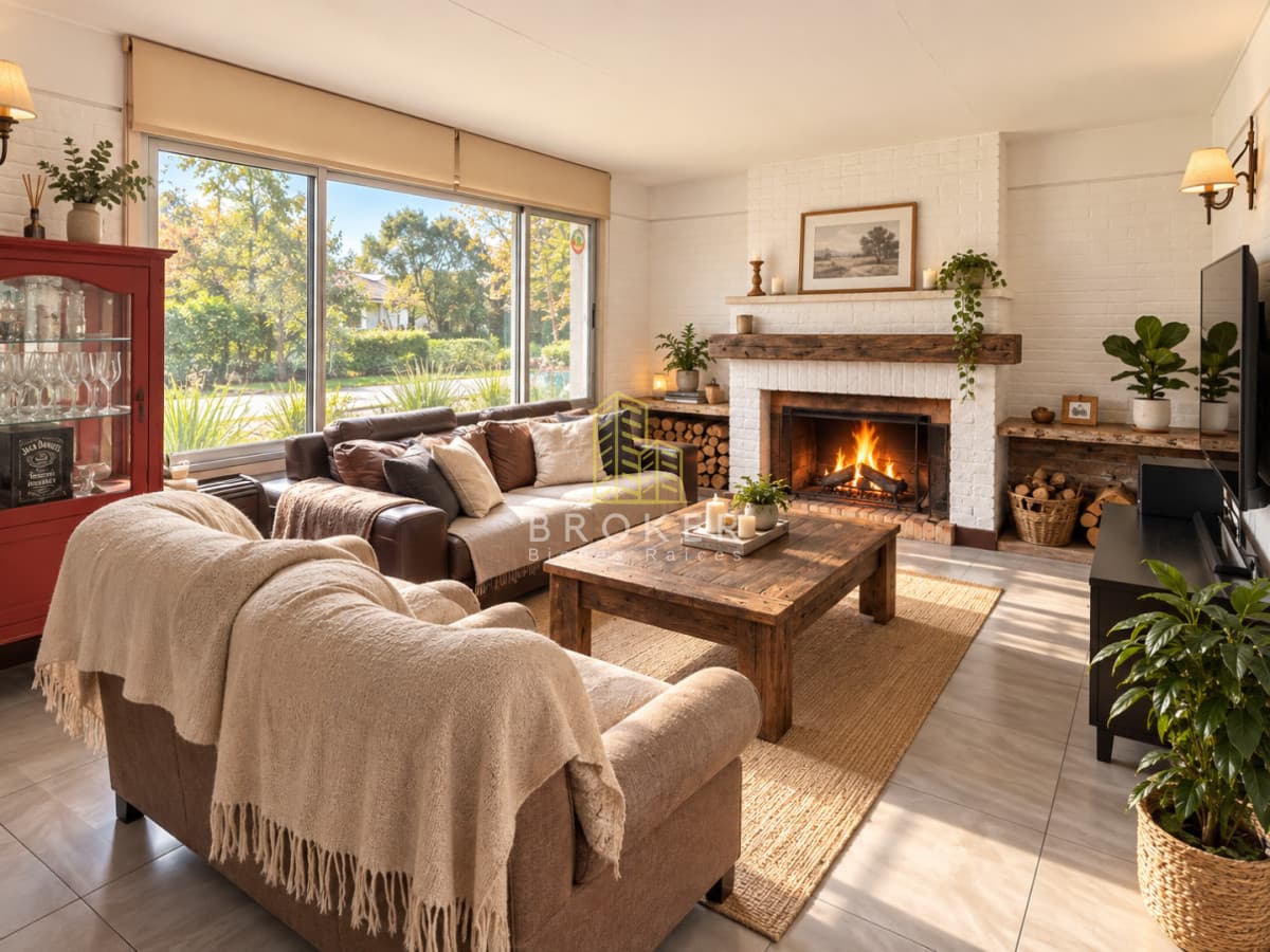 Venta Casa La Abrolada Barrio Privado Punta del Este 4 dormitorios piscina